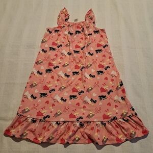 Gymboree girls size Large or 10-12 cat designed nightgown